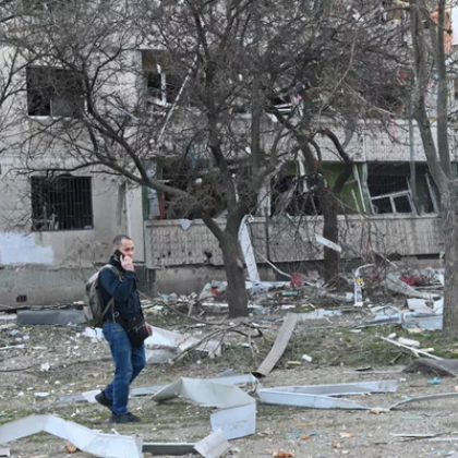 Русия е нападнала с дронове източния украински град Харков през