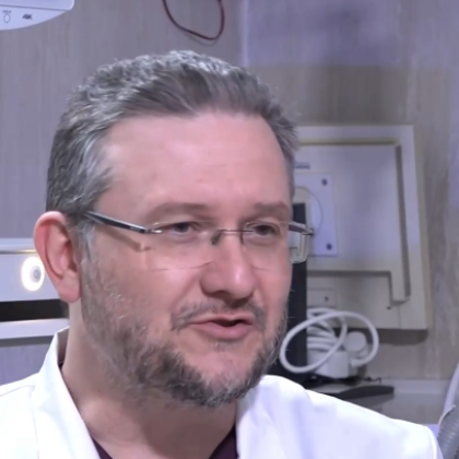Д р Камен Данов е началник на клиниката по Гастроентерология в