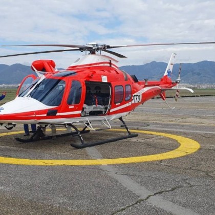 Медицинският хеликоптер е летял по спешност и в деня на