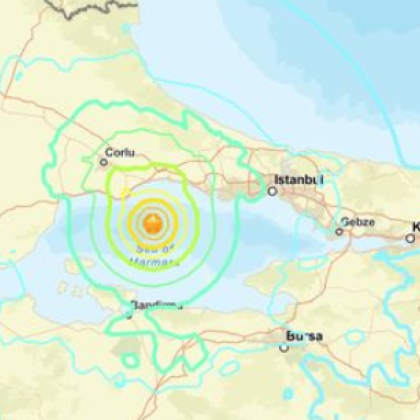 Над 30 вторични земетресения са регистрирани след силния трус с