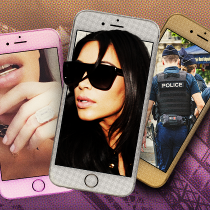 През октомври 2016 г Ким Кардашиян стана жертва на въоръжен