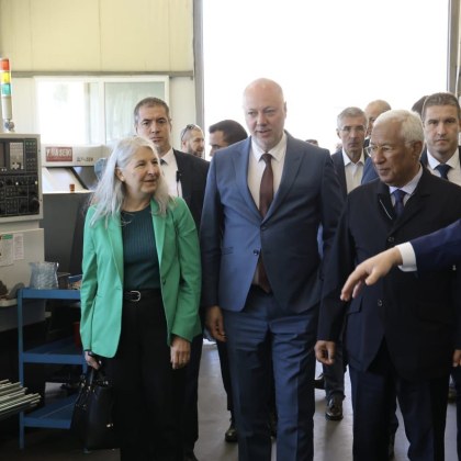 Министър председателят Росен Желязков и председателят на Европейския съвет Антонио Коща