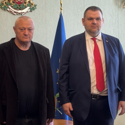 Лидерът на ДПС Ново начало Делян Пеевски прие кмета на община