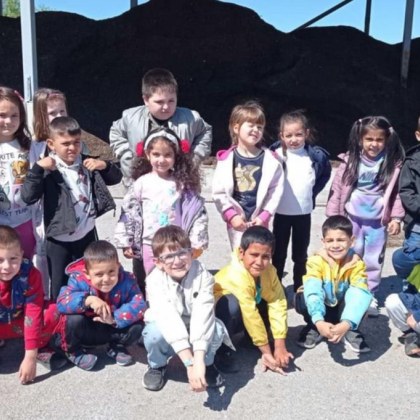 Малчуганите от детска градина Мечта в Маноле посетиха компостиращата инсталация