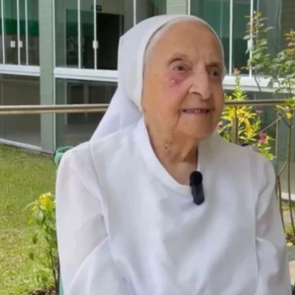 Най възрастният човек в света бразилската монахиня Ина Канабаро Лукас е