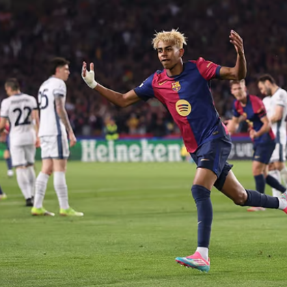 На 30 април в Камп Ноу каталунците посрещнаха италианския клуб за