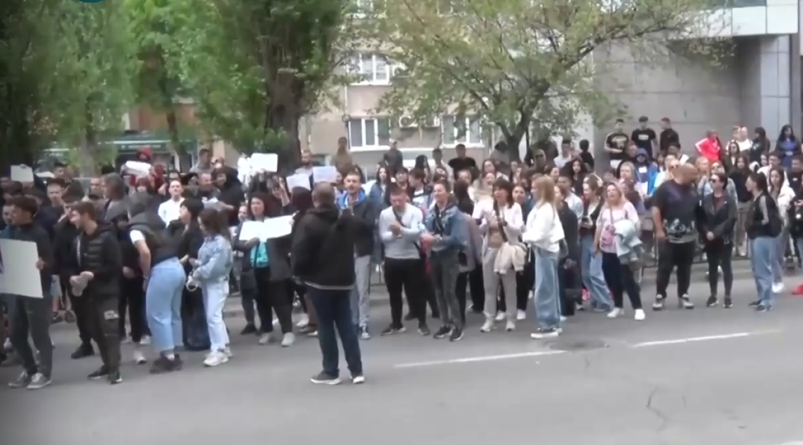 Протест в Хасково заради убийството на Магдалена