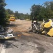 Таксито е отнело предимството на камиона преди сблъсъка