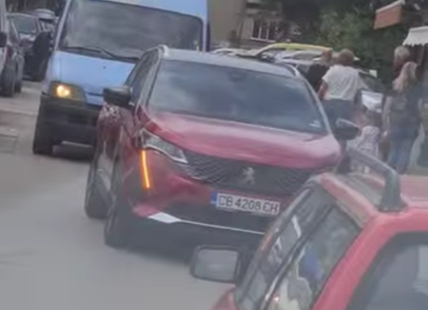 Семейство запуши софийска улица, за да си купи зеленчуци ВИДЕО