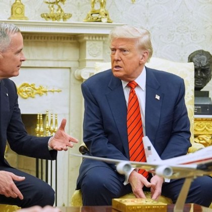 Канадският премиер Марк Карни пристигна в Белия дом и беше