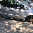 Гепиха гумите на варненка, намери автомобила си на трупчета СНИМКИ