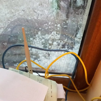 След поредица от пролетни бури в страната днес градушка удари