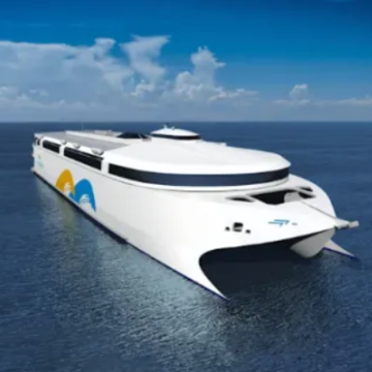 Най големият електрически кораб в света вече е в открито море