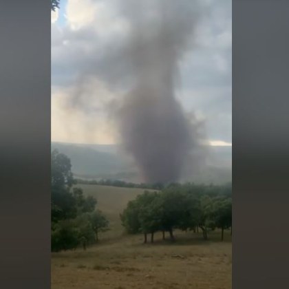 Необичайно торнадо се образува в окръг Тулча в югоизточната част