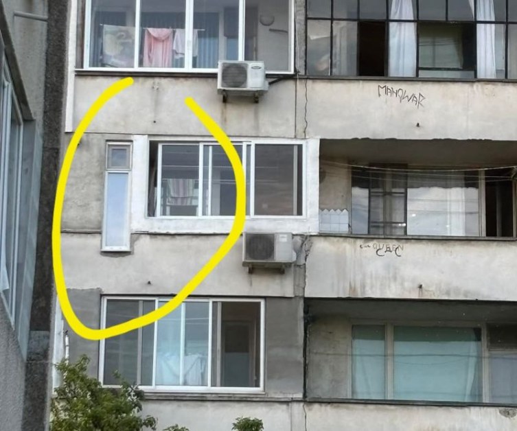 Прозорец към Нищото: люлински майстор реши да импровизира... с фасадата