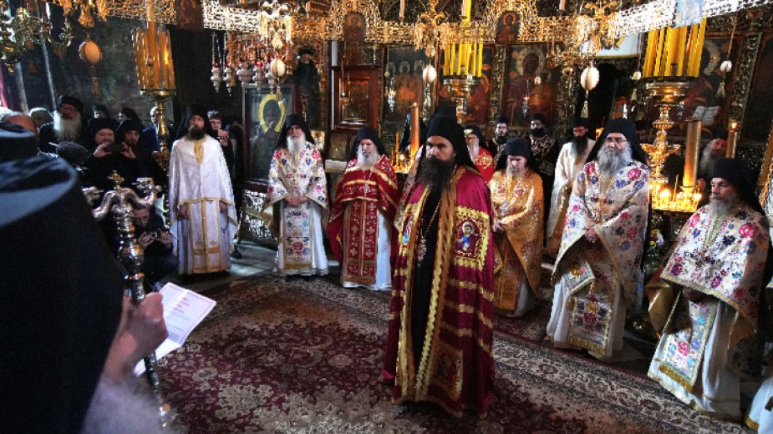 Интронизираха новия игумен на Зографския манастир в Света гора