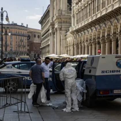 Затворник почина след като падна от катедралата Дуомо в Милано Според
