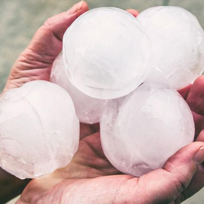 Силна градушка причини големи щети по маслиновите насаждения в планинските