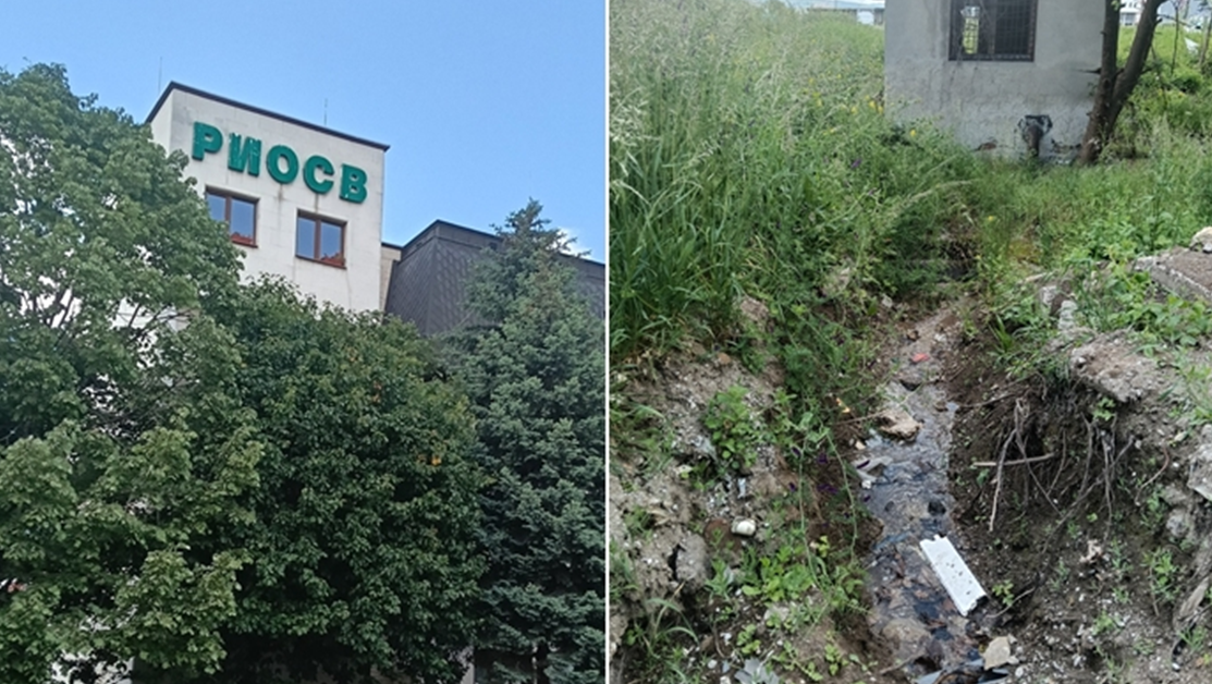 Разхищение на вода под носа на РИОСВ – Велико Търново СНИМКИ
