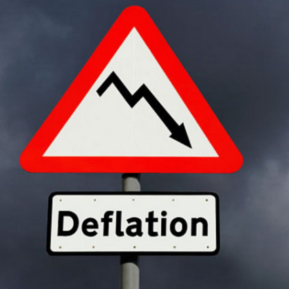 Дефлация от 0 8 отчете за месец април Национална статистика