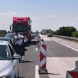 Огромна тапа на АМ Тракия край Пловдив СНИМКИ