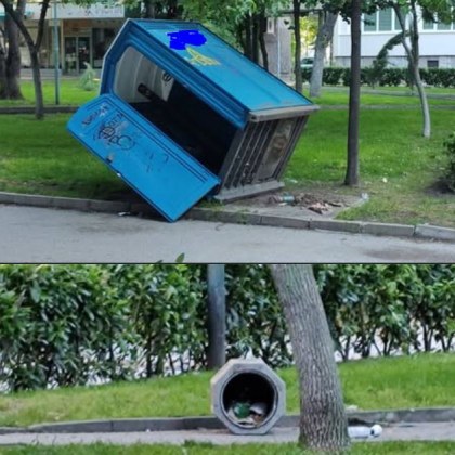 Пловдивчанка се натъкна на поредната проява на вандализъм в града