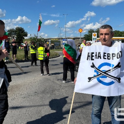 Протест в защита на българския лев и срещу влизане на България