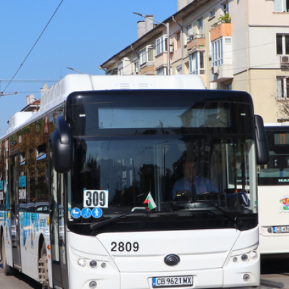 Във връзка с прекъсването на наземния градски транспорт и провеждането