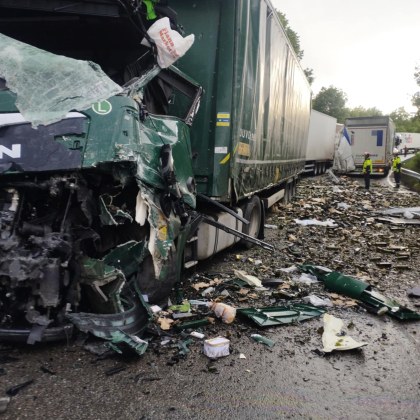 Тежка катастрофа блокира пътя Видин Монтана Граждани съобщават че