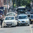 Катастрофа в центъра на Пловдив, движението е затруднено СНИМКА