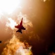 Разби се военен самолет, има жертви