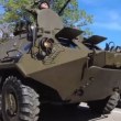 Военна техника излиза по пътищата на страната