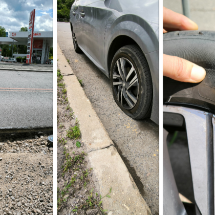 Шофьорка от София алармира в социалните мрежи за опасен участък