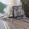 Камион се запали на Хаинбоаз СНИМКИ