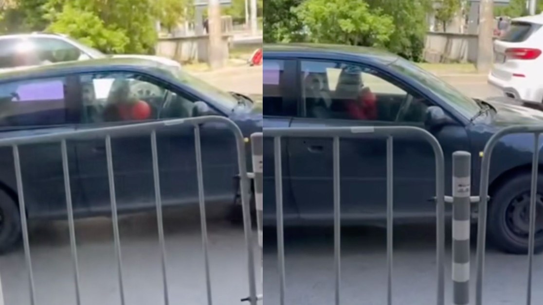 Спипаха на ВИДЕО куриерка да дърпа райски газ зад волана, тя: 