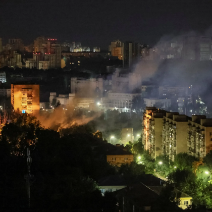 Володимир Зеленски реагира на нощната атака срещу Киев при която