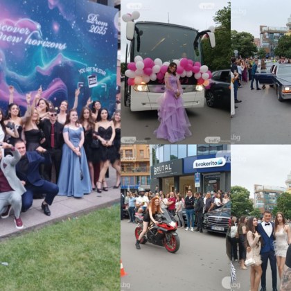 Със стилен размах и силно присъствие пристигнаха за своя бал