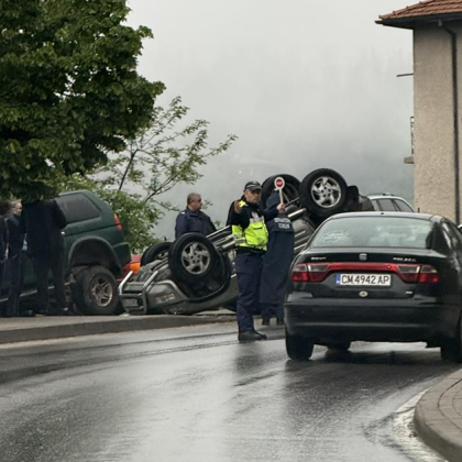 Пътнотранспортно произшествие е станало тази сутрин в Смолян в участъка