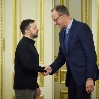 Украинският президент Володимир Зеленски пристига в Берлин днес В германската