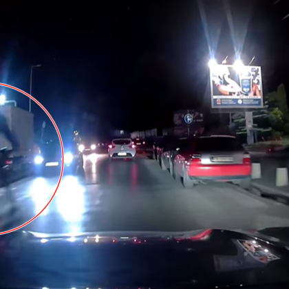 Поредна опасна маневра по софийските улици предизвика възмущение в социалната