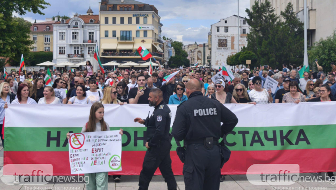 Протести в защита на българския лев се проведоха в страната