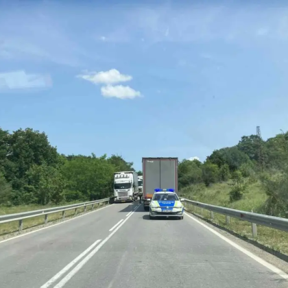 Катастрофа с тирове затруднява движението по Е79 при Винище Монтанско