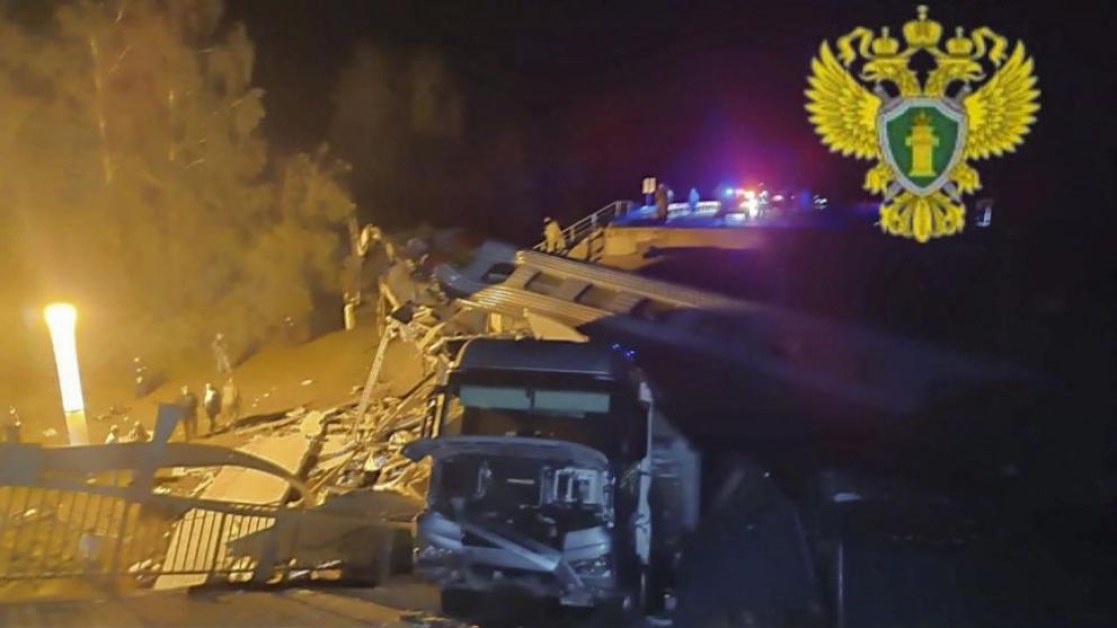 Рухна мост в Брянска област, има 7 жертви и десетки ранени ВИДЕО