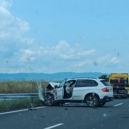 Пътен инцидент е станал днес на 272 ри километър на автомагистрала