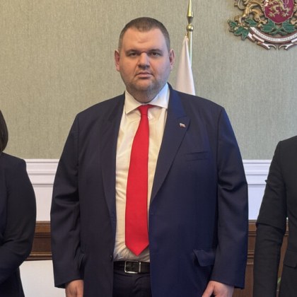 Лидерът на ДПС и ПГ на ДПС Ново начало Делян Пеевски