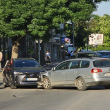Катастрофа между две коли в Пловдив СНИМКИ