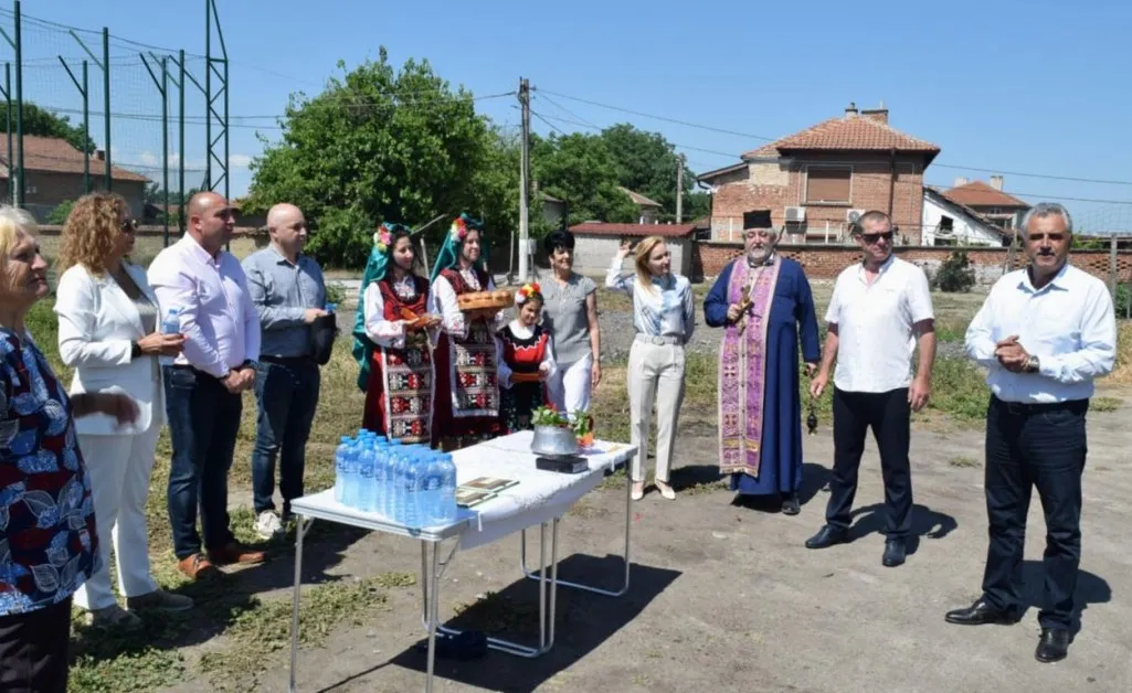 Изграждат спортна зона за деца в Бенковски с подкрепата на МИГ - Марица
