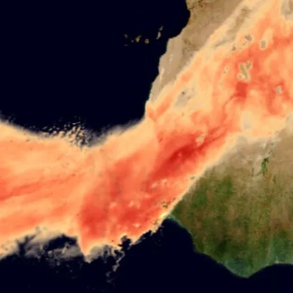 Гигантски облаци прах от пустинята Сахара ще покрият небето над