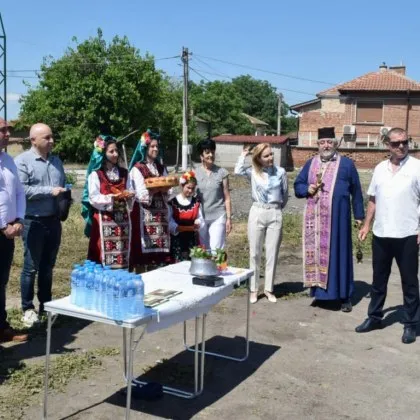 Изграждат спортна зона за деца в Бенковски с подкрепата на МИГ - Марица