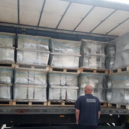 Откриха 135 800 къса цигари укрити в санитарен фаянс на Дунав мост при Видин